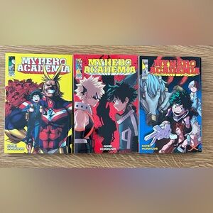 My Hero Academia Vol. 1, 2 and 3 - Paperback by Kohei Horikoshi